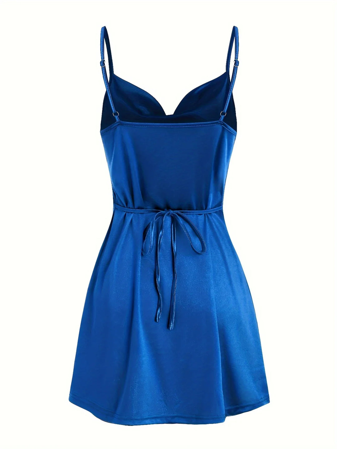 Satin Mini Dress - Bianca