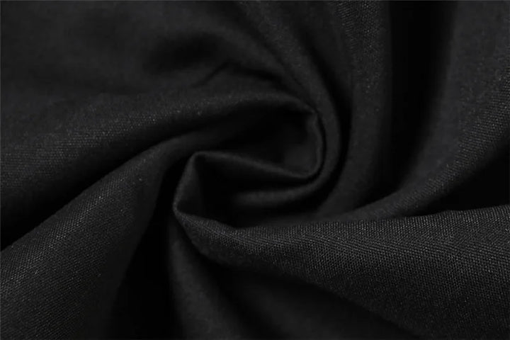 A-Line Mini Dress with Neck Closure - Sahar