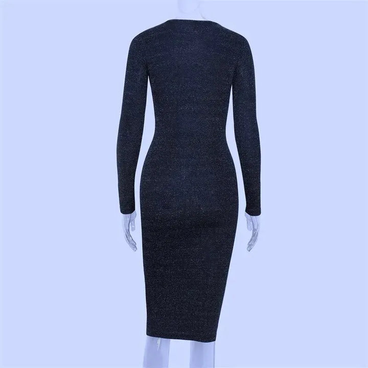 Sequin Midi Dress - Scarlett
