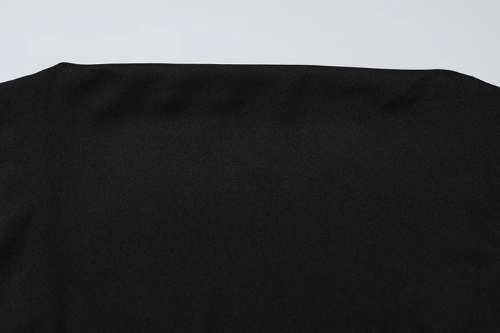 Elegant evening maxi dress with open back and train decoration - Ataret