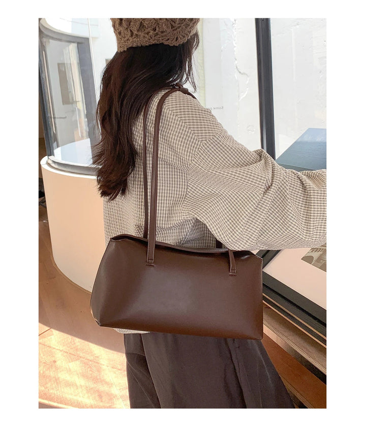 תיק דמוי עור בעיצוב מלבני