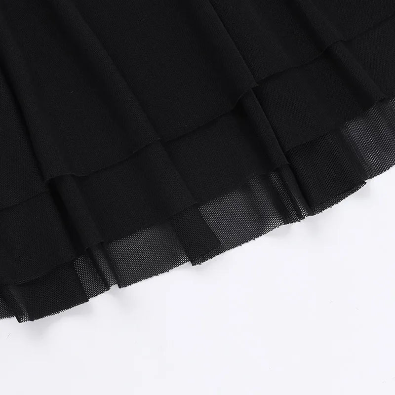 Strapless Mini Dress with Chest Tie Detail - Ainara