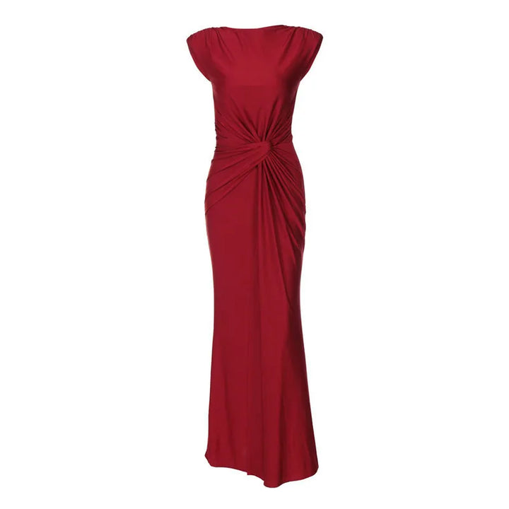 Ruched Maxi Dress - Verona