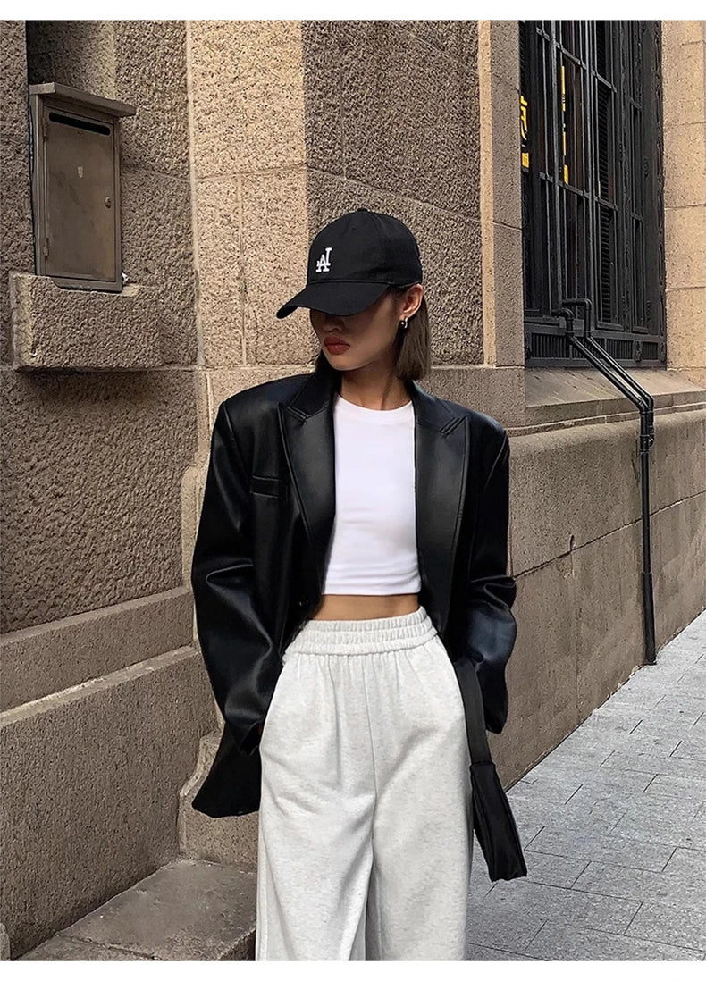 Tailored Leather Jacket - Rashal