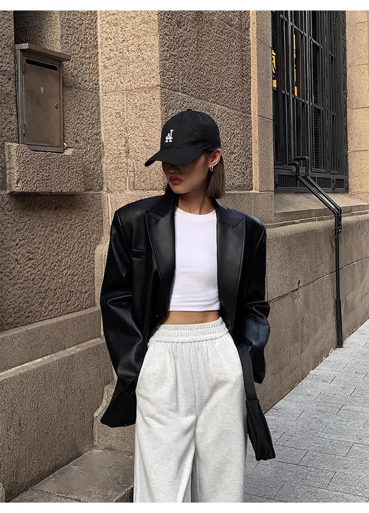 Tailored Leather Jacket - Rashal
