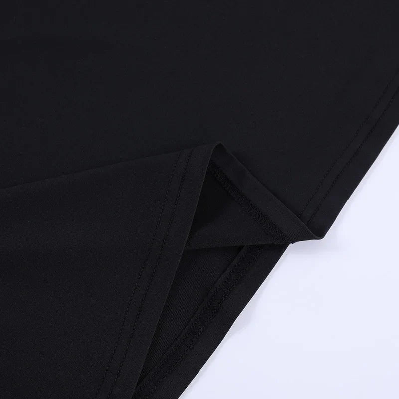 Off-Shoulder Mini Dress with Chest Tie Detail - Romy