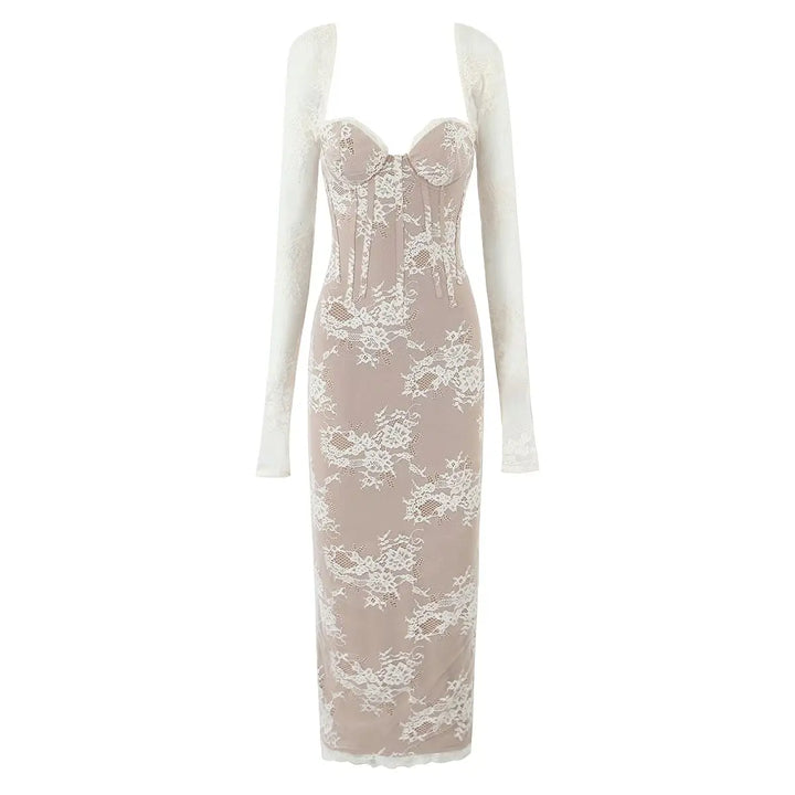 Midi Lace Dress - Elizabeth