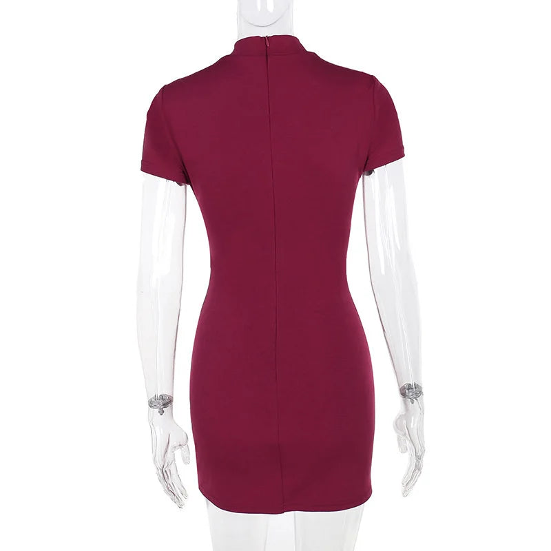 Tailored mini dress with pocket detail - Antonia