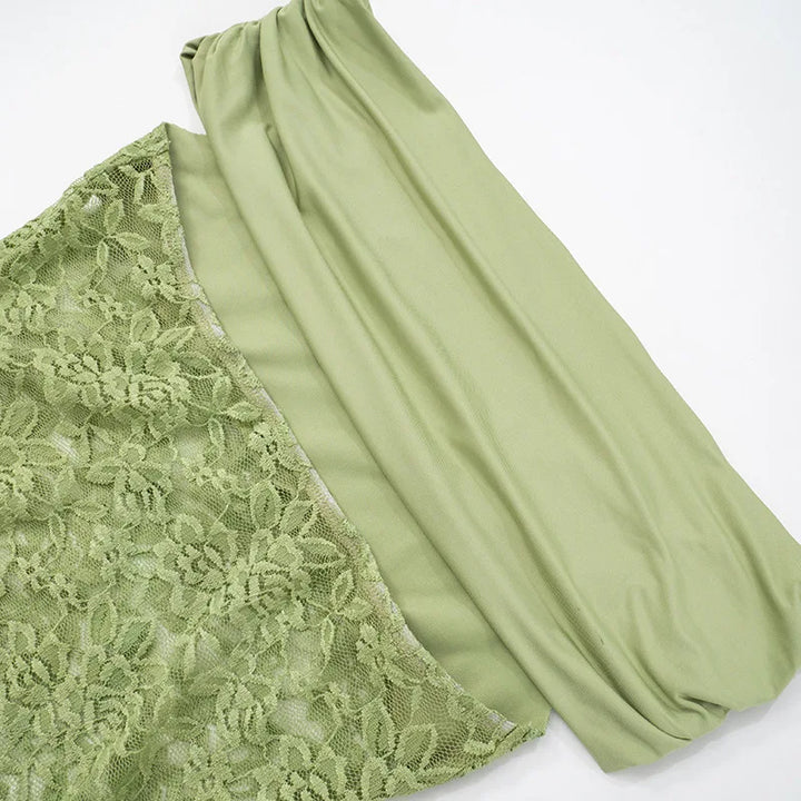 Off-shoulder lace maxi dress - Jessica
