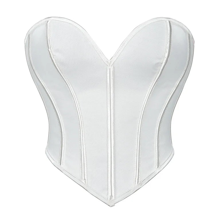 Strapless Corset with Heart-Shaped Neckline - Meredith