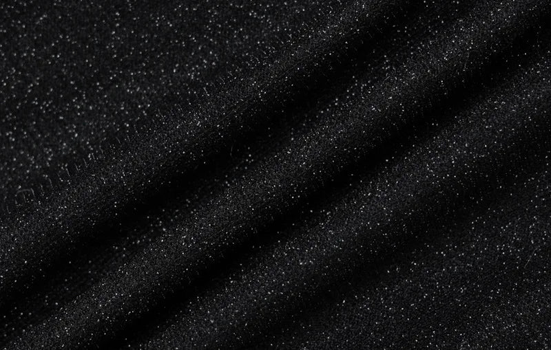 Sequin Maxi Dress with Slit and Open Back Tie Detail - Leila