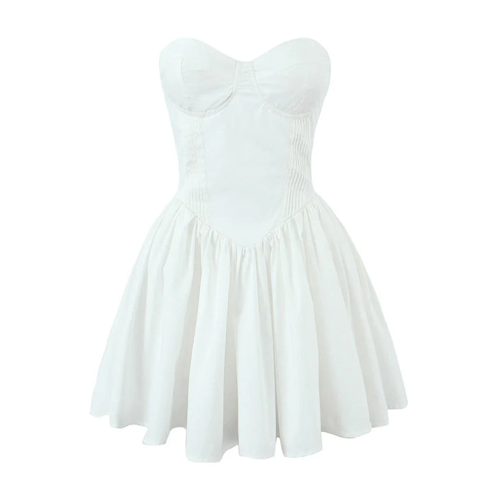 Strapless A-Line Mini Dress - Ayra
