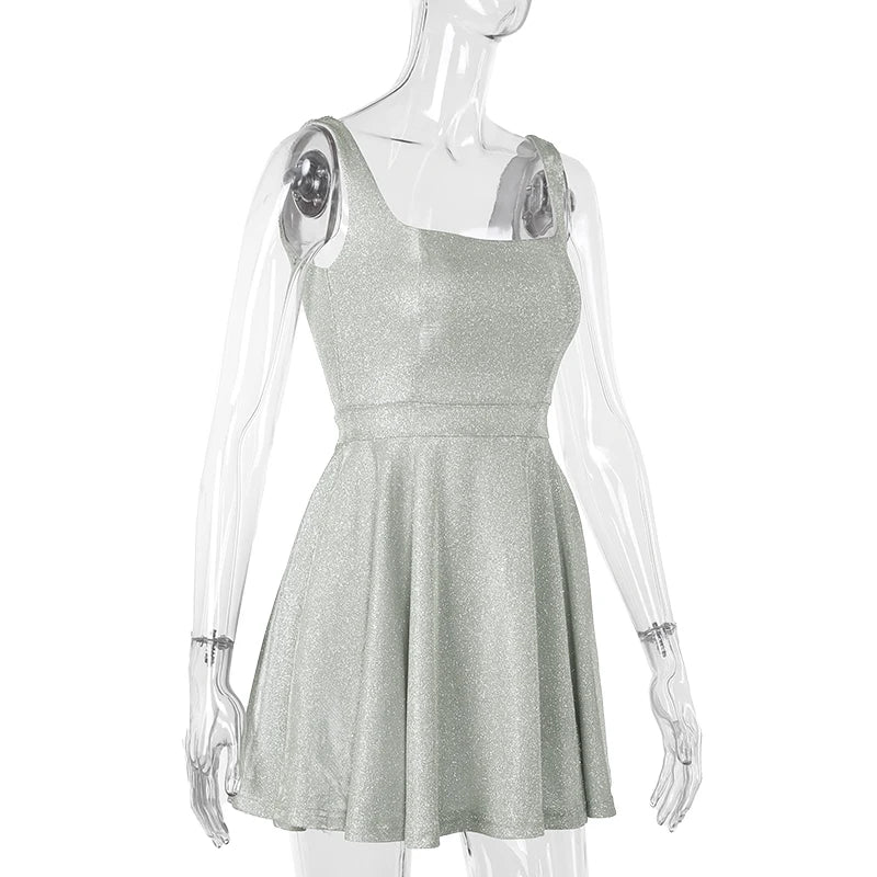 A-Line Mini Sequin Dress - Maisie