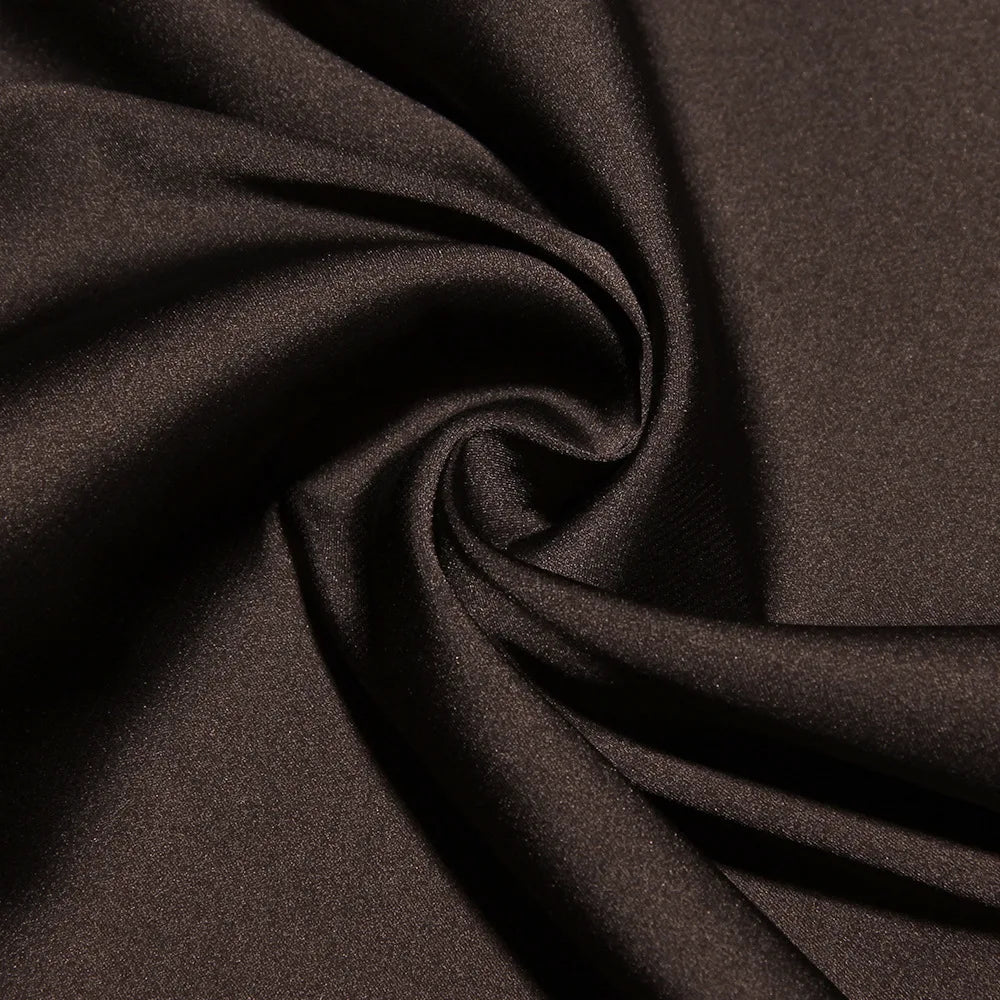 Strapless Satin Mini Dress - Lavi