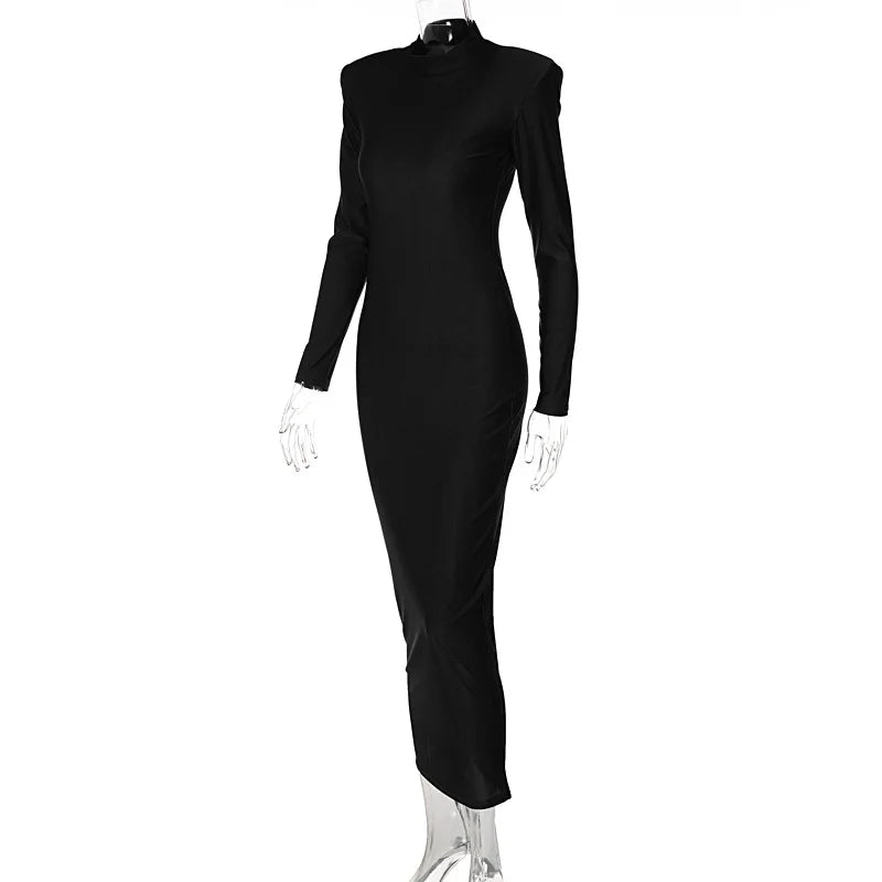 Fitted Shaping Maxi Dress - Cali