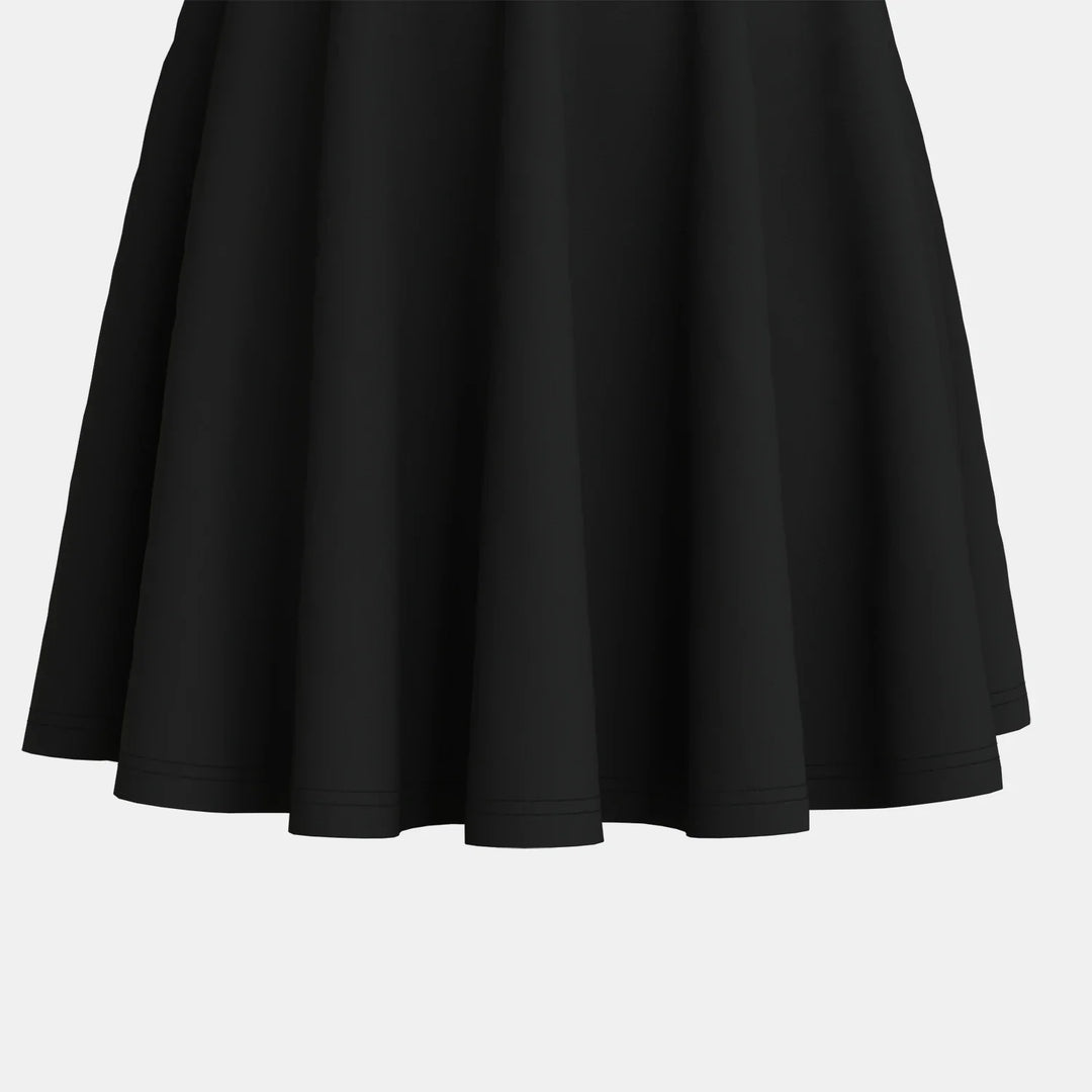 Knit Ruffled Mini Dress - Jane