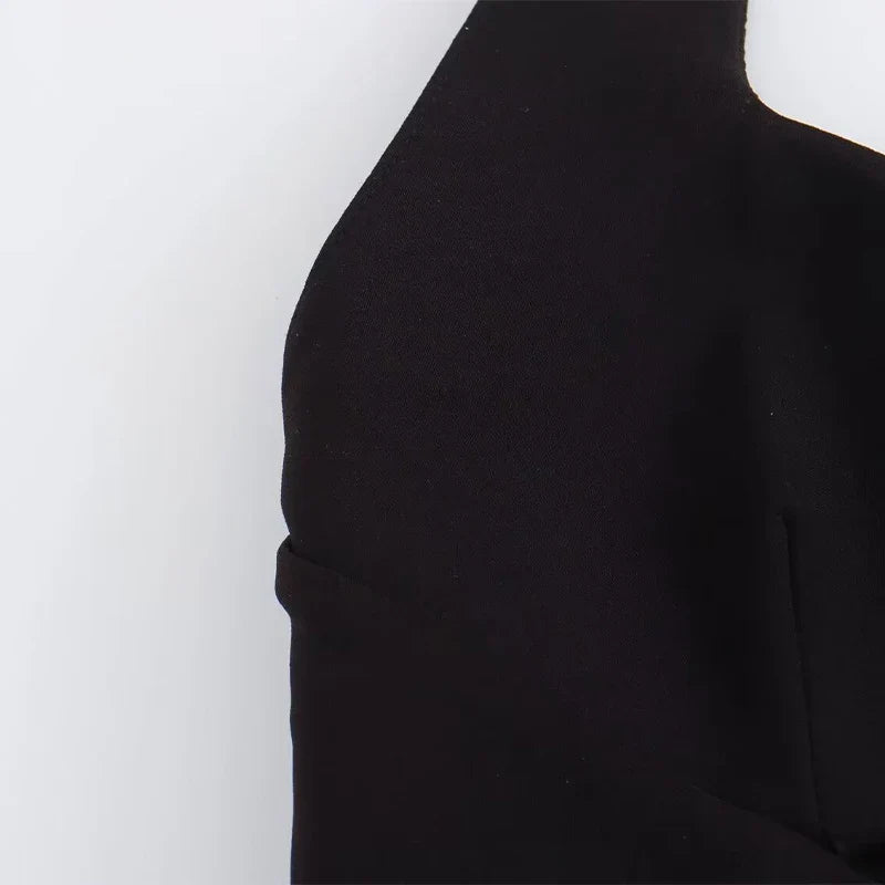 Maxi Dress with Cutouts and Open Back Design - Sabrina