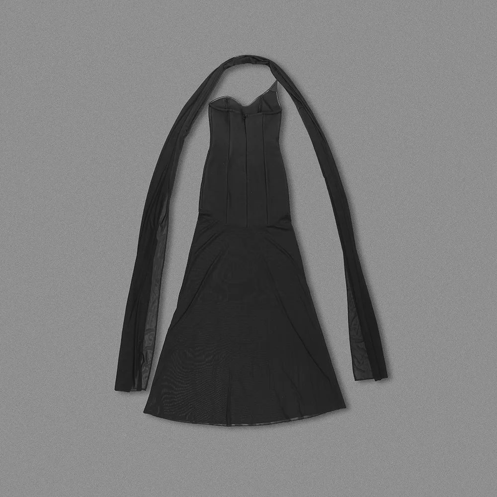 Strapless Chiffon Maxi Dress - Genesis