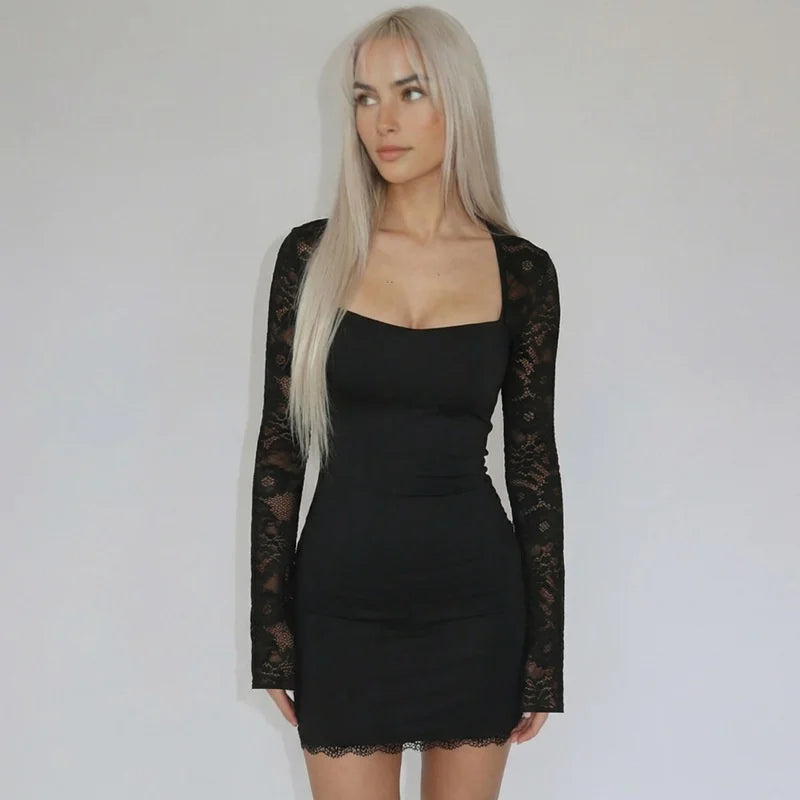 Mini lace dress - Ronli