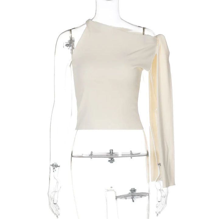 Elegant shirt with shoulder tie design - Harris