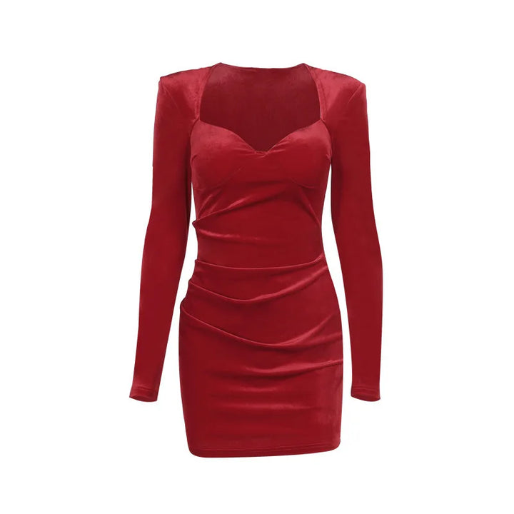 Velvet Mini Dress - Lolita