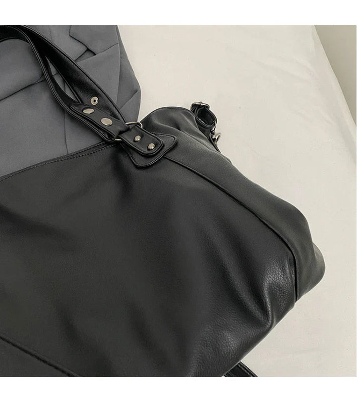 תיק דמוי עור בעיצוב רטרו