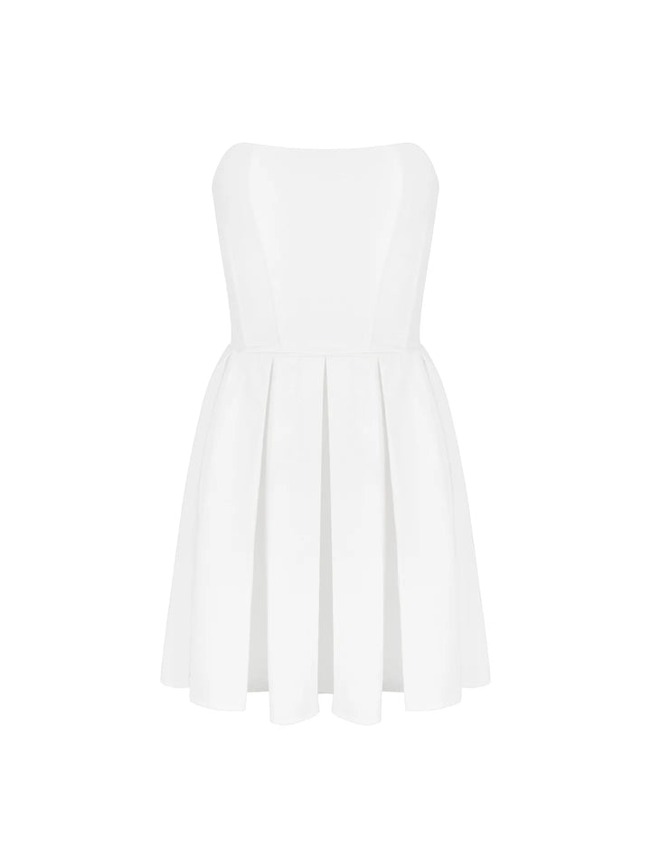 Strapless A-Line Mini Dress - Carla