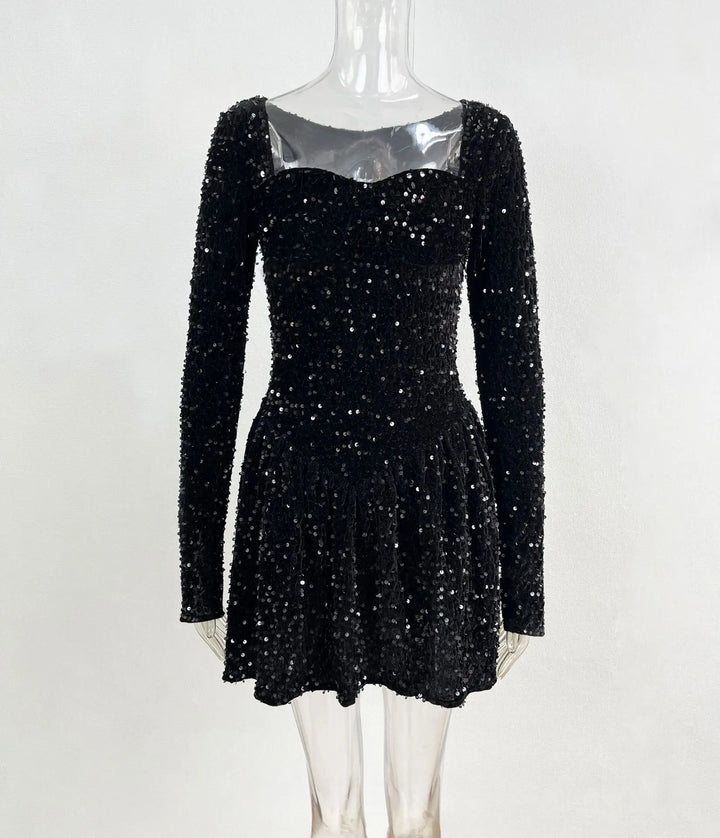 Sparkling Sequin Mini Dress - Ursula