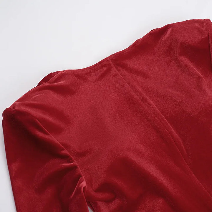 Velvet Mini Dress - Lolita