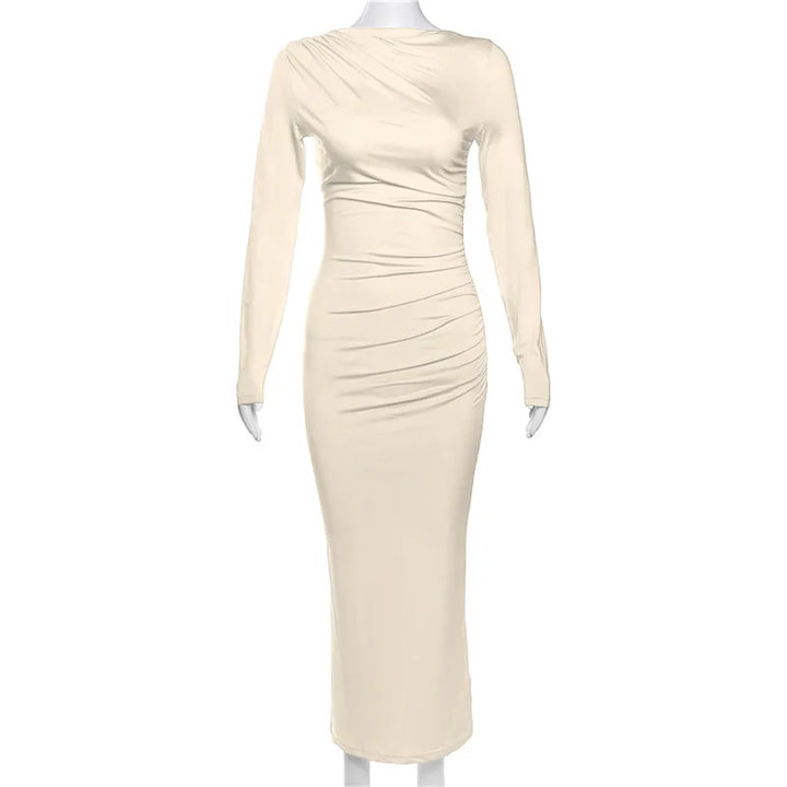 Fitted Shaping Maxi Dress - Noa