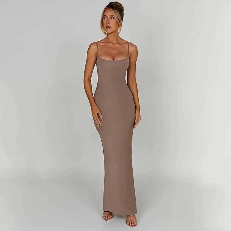 Fitted maxi dress - Anita