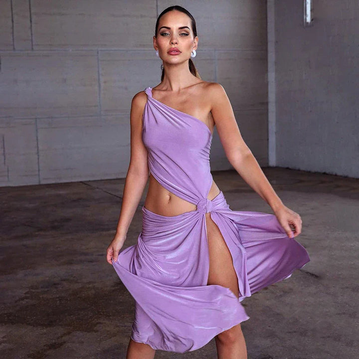 Maxi Dress with Slit - Kai