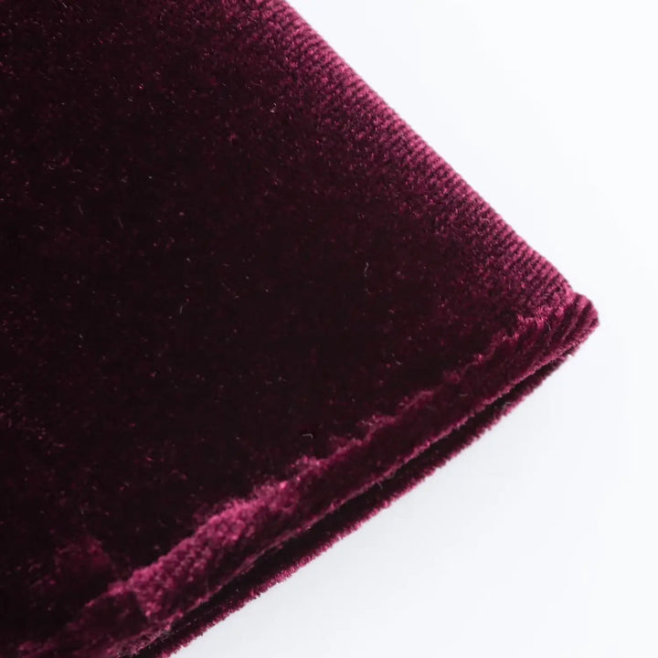 Velvet Mini Dress with A-Line Cut - Sydney