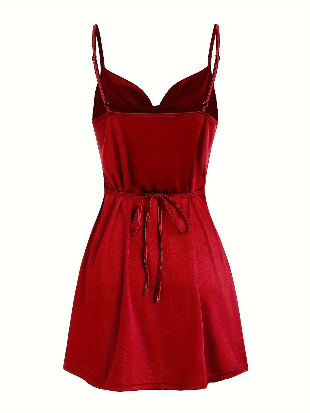 Satin Mini Dress - Bianca