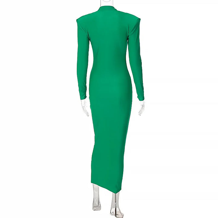 Fitted Shaping Maxi Dress - Cali