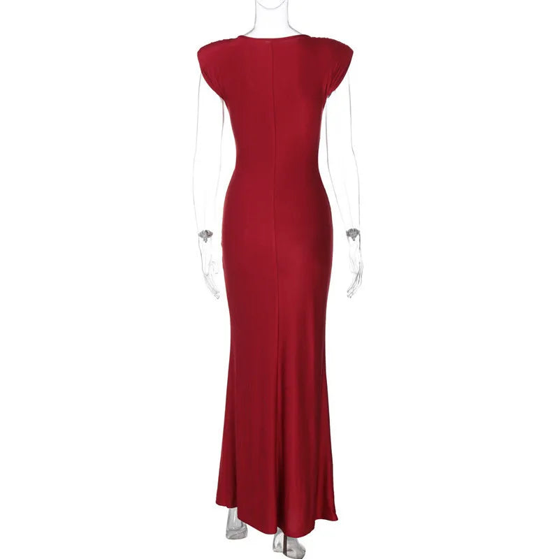 Ruched Maxi Dress - Verona