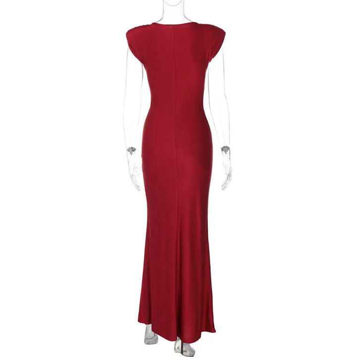 Ruched Maxi Dress - Verona