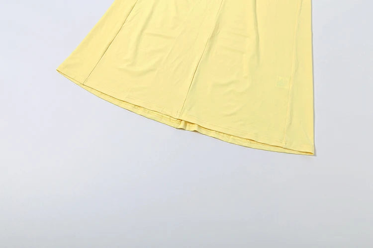 Satin Maxi Dress with V-Neck, Pleats, and Open Back - Shannon