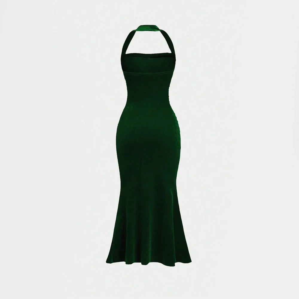 Velvet Maxi Dress - Laylani