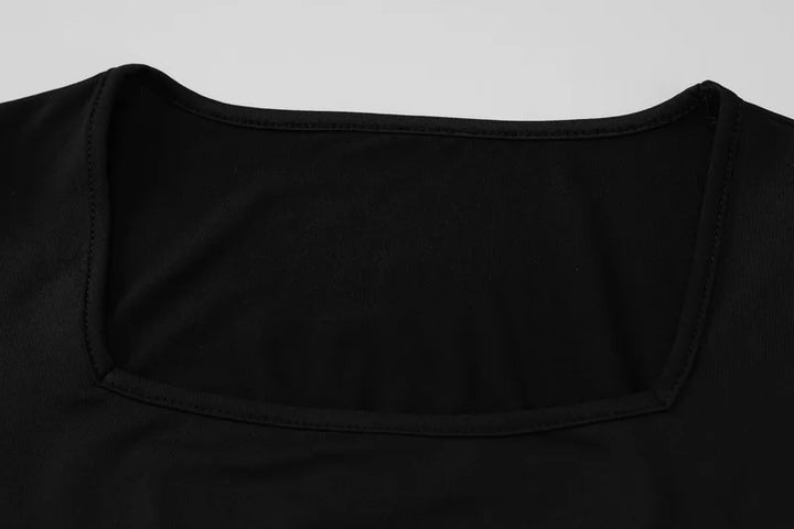 Shaping Maxi Dress with Back Tie for Waist Fit - Madeleine