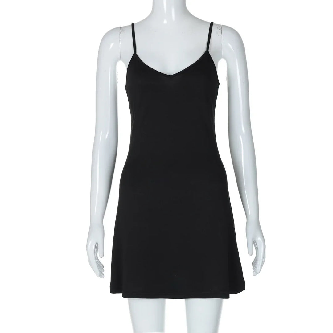 Leopard Chiffon Mini Dress with Opaque Hem - LEO