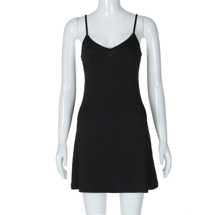 Leopard Chiffon Mini Dress with Opaque Hem - LEO