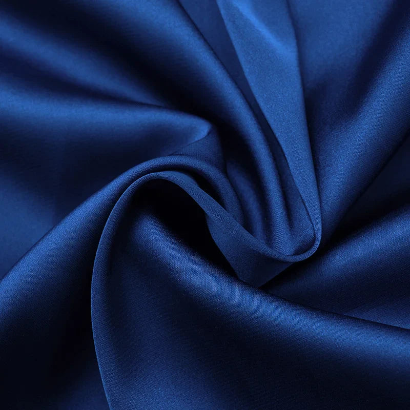 Mini strapless dress with satin pleats and buckle decoration - Easy
