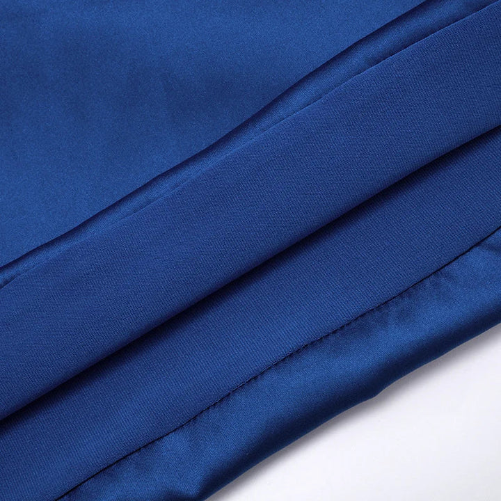 Mini strapless dress with satin pleats and buckle decoration - Easy