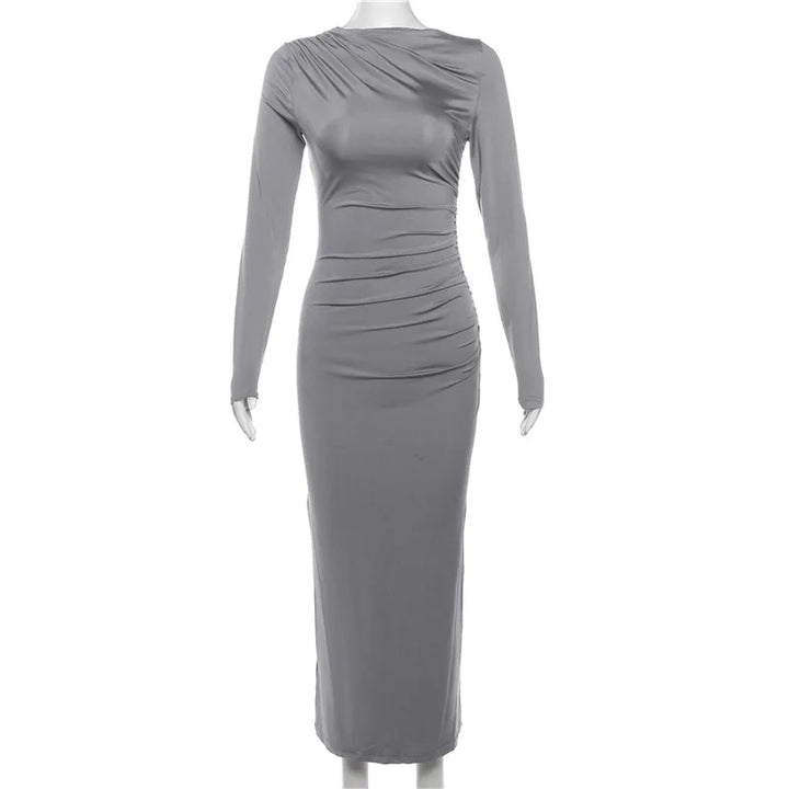 Fitted Shaping Maxi Dress - Noa