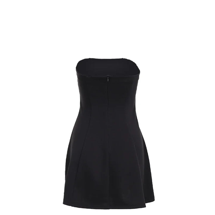 A-Line Strapless Mini Dress - Lola