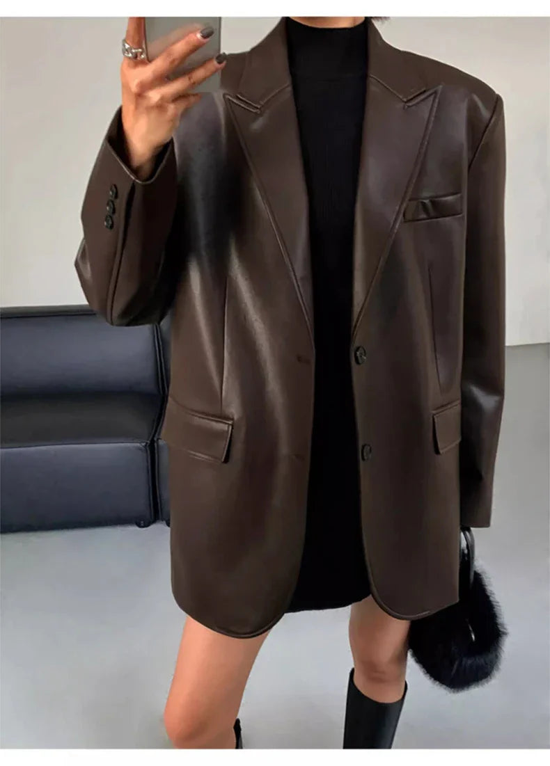 Tailored Leather Jacket - Rashal