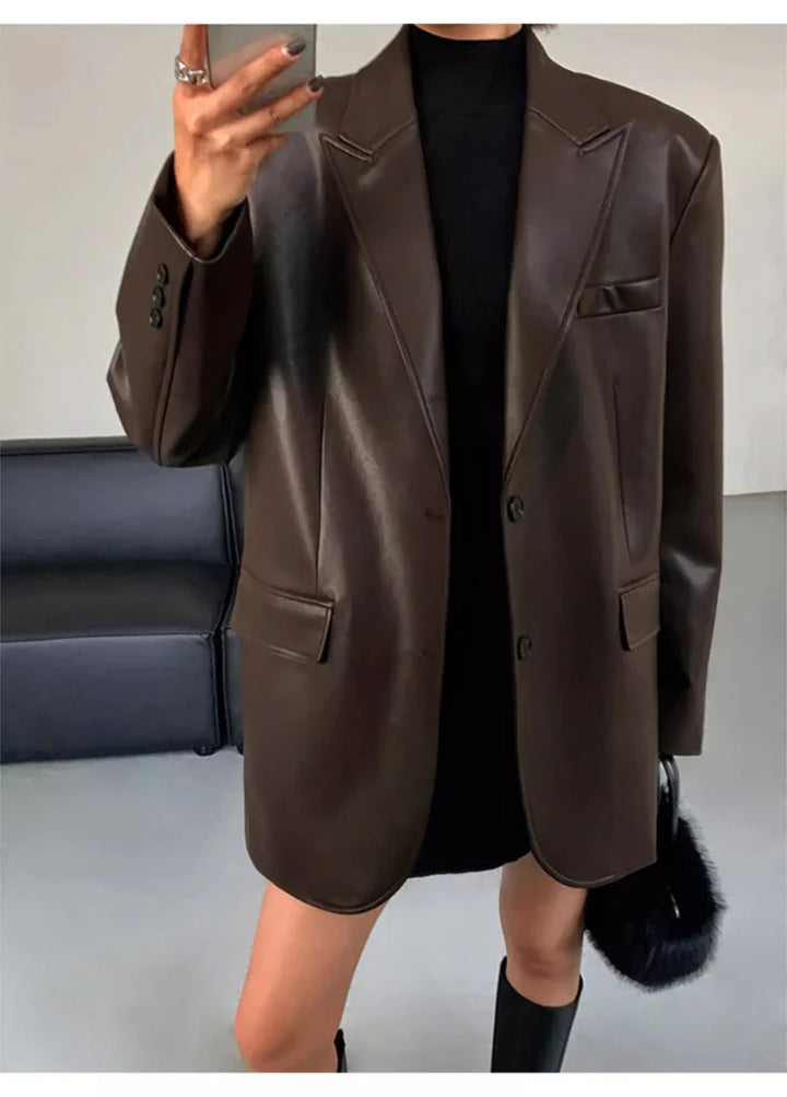 Tailored Leather Jacket - Rashal