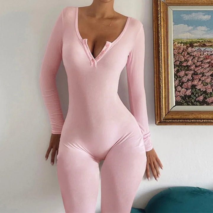 Long Knitted Jumpsuit - Alanna