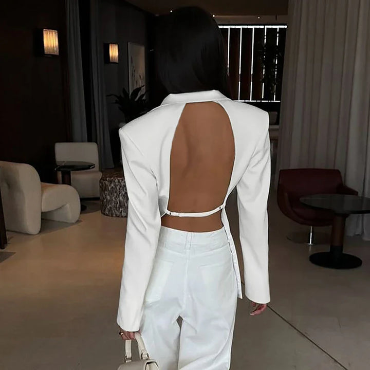 Open-back blazer - Yale